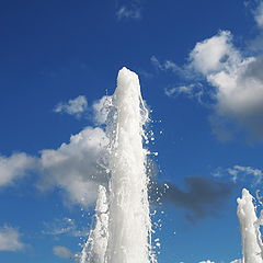 photo "fountain in the sky"