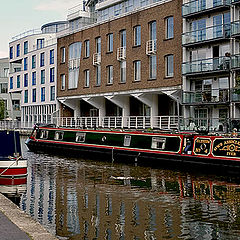 photo "A  Scholar and a Narrow boat"