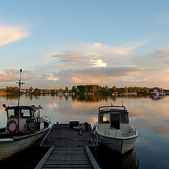 photo "By the sea in the white night"