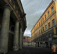 photo "Konjushennaja sq., Snack-bar beside the emperor's stabling"