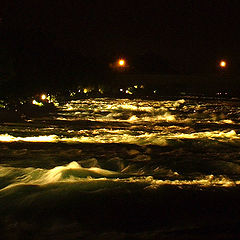 photo "Niagara River at Night"