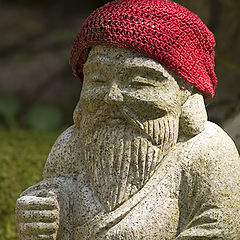 photo "Jizo with Red Cap"