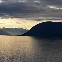 photo "Daybreak over the fjord..."