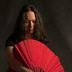 photo "Maid with a Chineese Fan"