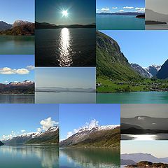 photo "Hardangerfjord Collage"