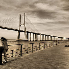 фото "Sepia for Vasco da Gama - Лиссабон"