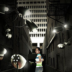 photo "Unidentified Flying Objects"