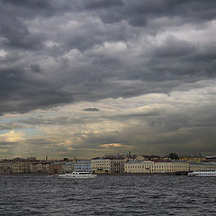photo "Clouds over city"