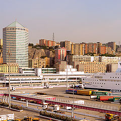 photo "Harbour in Genova"