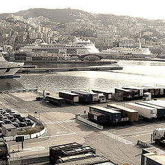 photo "Harbour in Genova IV"
