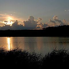 photo "Sunset on lake"