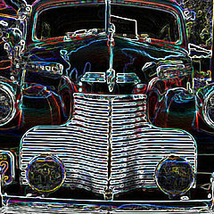 photo "Neon Chevy"