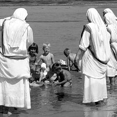 photo "Children and sisters of mercy."