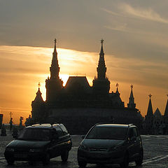 фото "полыхал закат"