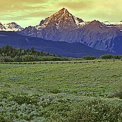 photo "San Juan mountains at sunset"