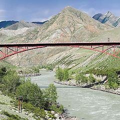 photo "Bridge over river Katun"