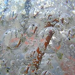 photo "glass bubbles bubbling"