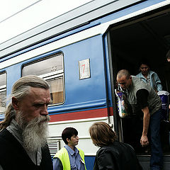 фото "Поезд пришел"