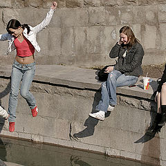 photo "Girls have a rest"