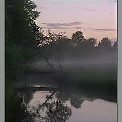 photo "Time of a fog"