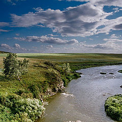 фото "Степная река"