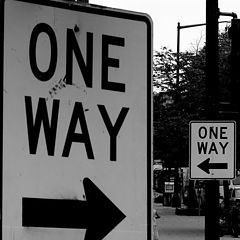 фото "one way"