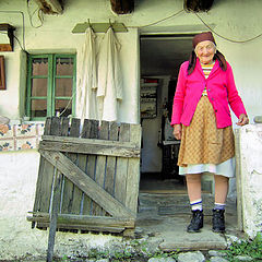 photo "Old woman laughing"