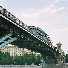 photo "The bridge above Moscow"
