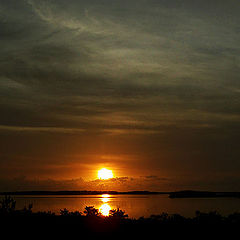 photo "sunset over key west"