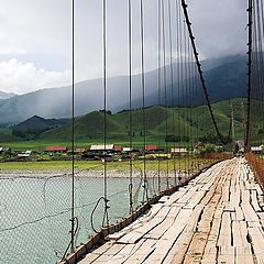 photo "Bridge over Katun (Tungur)"