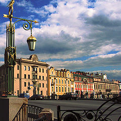 photo "On quay of the river of Fontanka"