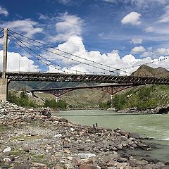 photo "Bridge over Katun (Inya)"