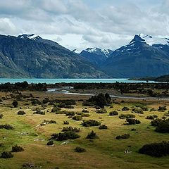 фото "Patagonia - plays light on a relief"