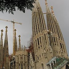 фото "Sagrada Familia in Barcelona (SP)"