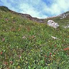 photo "Getting closer to Buckskin Pass"