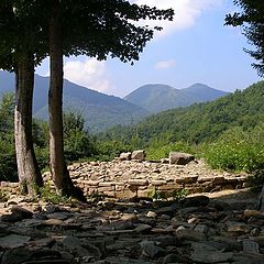 photo "Destroyed dolmen"