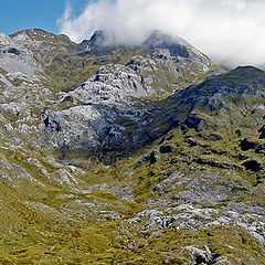 photo "Peaks under the clouds"