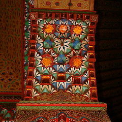 photo "detail at museum marrakech"