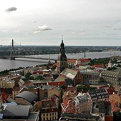 photo "Above Riga"