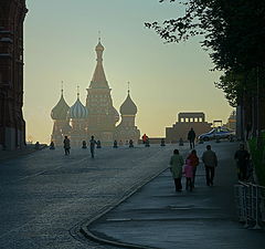 photo "Morning in Moscow. On the way to office."