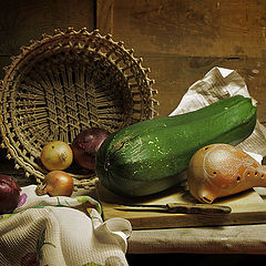 photo "The Autumn song. Squash and Okarina"