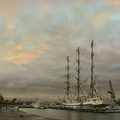 photo "View by the Lt. Shmidt embankment, St.-Petersburg"