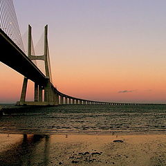 фото "Bridge at sunset"