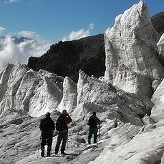 photo "People on the glacier"