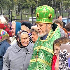 фото "освещение земли для храма"