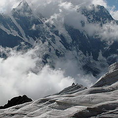 photo "On the edge of the glacier"