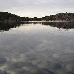 photo "The sky in the sea"