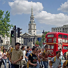 photo "Crossing the street"