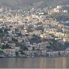 photo "october morning on the symi island greece"