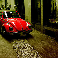 photo "Red "Bug" leaves from a pursuit..."